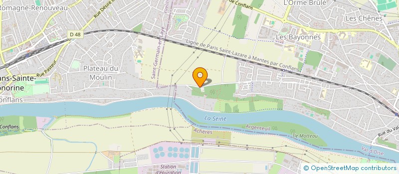 localisation de l'entreprise LES CHATS DE LA BERGERIE  MONTEBOURG