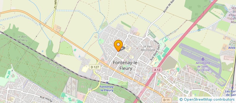 localisation de l'entreprise LES CHATS DU CEDRE à FONTENAY-LE-FLEURY
