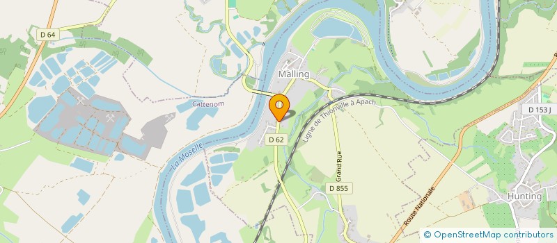 localisation de l'entreprise LES CHATS DU DESERT  MALLING