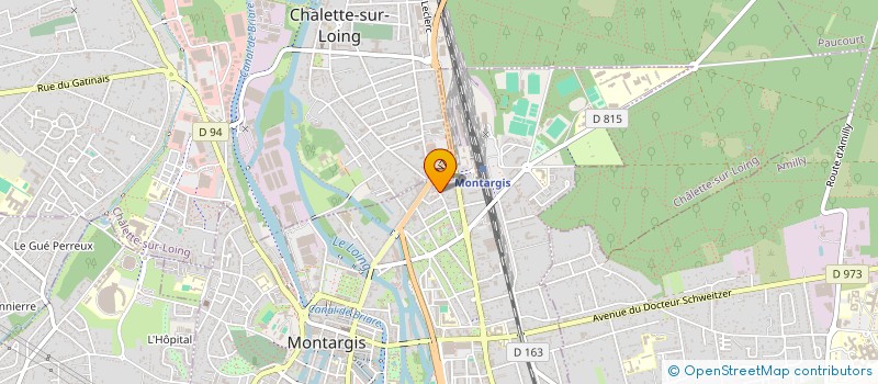 localisation de l'entreprise LES CHATS DU GATINAIS à MONTARGIS