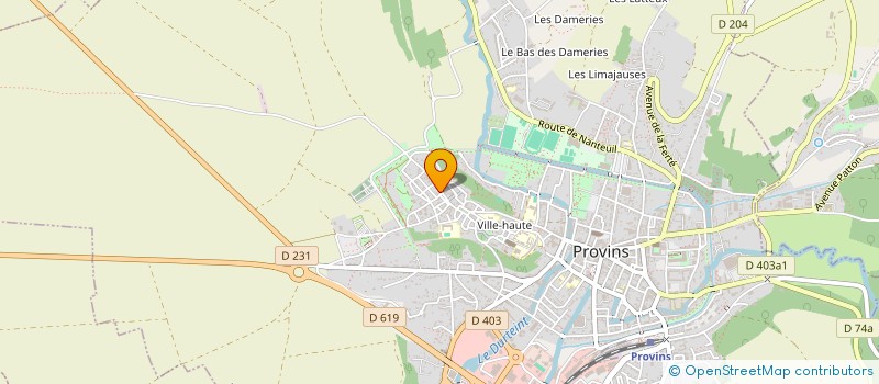 localisation de l'entreprise LES CHATS DU PROVINOIS  PROVINS