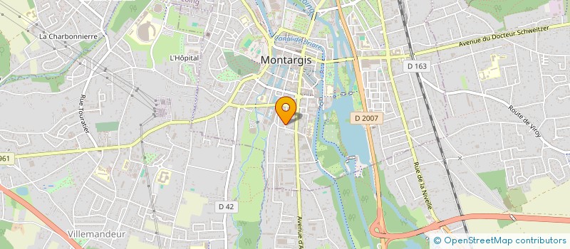 localisation de l'entreprise LES CHATS ERRANTS DU MONTARGOIS à MONTARGIS