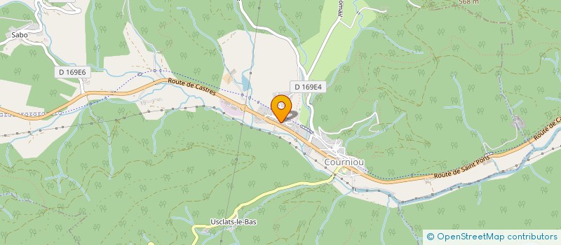 localisation de l'entreprise LES CHATS LIBRES DE COURNIOU  COURNIOU