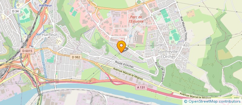 localisation de l'entreprise LES CHATS LIBRES DE GONFREVILLE L'ORCHER  GONFREVILLE-L'ORCHER