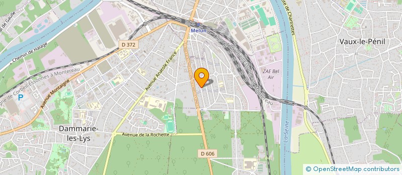 localisation de l'entreprise LES CHATS LIBRES DE LA ROCHETTE à LA ROCHETTE