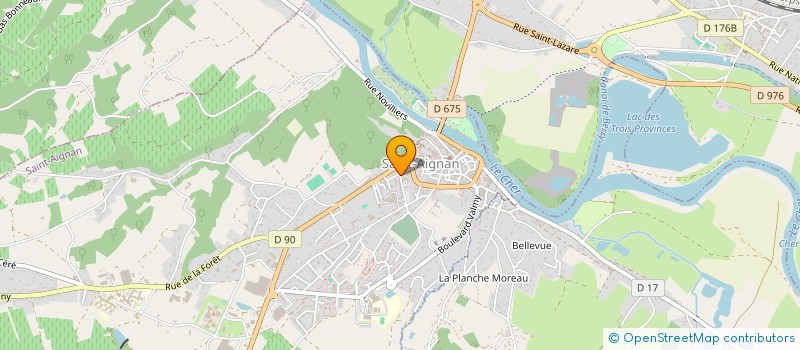 localisation de l'entreprise LES CHATS LIBRES DE SAINT AIGNAN à SAINT-AIGNAN