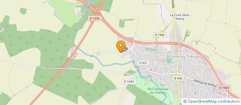 localisation de l'entreprise LES CHATS LIBRES TRESIFONTAINS  FONTENAY-TRESIGNY