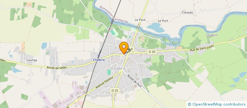 localisation de l'entreprise LES CHATTONS à CHABRIS