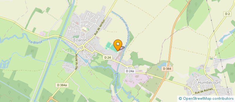 localisation de l'entreprise LES CHAUDRONNERIES ECLARONNAISES à ECLARON-BRAUCOURT-SAINTE-LIVIERE
