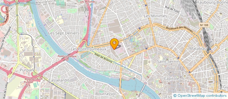 localisation de l'entreprise LES CHAUDRONNIERS TOULOUSAINS à TOULOUSE