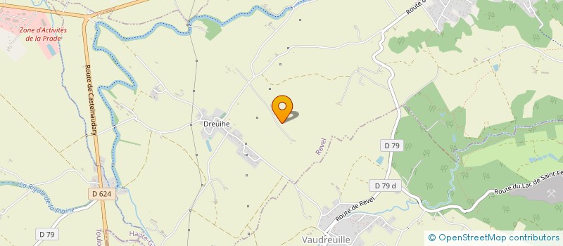 localisation de l'entreprise LES CHAUDS DE FONTFROIDE  REVEL