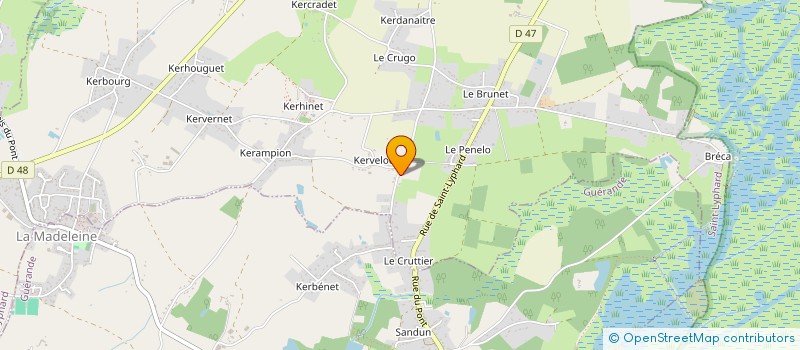 localisation de l'entreprise LES CHAUMIERES DU PHOENIX à SAINT-LYPHARD