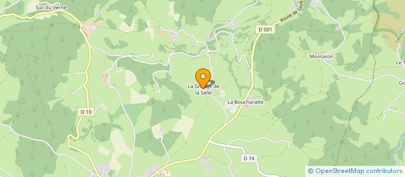 localisation de l'entreprise LES CHAUMIERES DU SOLEIL  SAINT-REGIS-DU-COIN