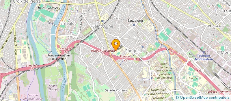 localisation de l'entreprise LES CHEMINS DE L ECOLE à TOULOUSE