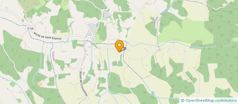 localisation de l'entreprise LES CHEMINS DE YOGI  MONCLAR-DE-QUERCY