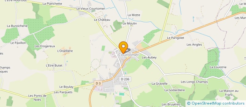 localisation de l'entreprise LES CHEMINS DES MONTS D'AMAIN à GAPREE