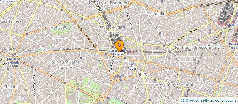 localisation de l'entreprise LES CHEMINS DU CORPS  PARIS