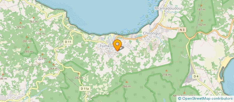 localisation de l'entreprise LES CHEMINS DU VENT à CHIRONGUI