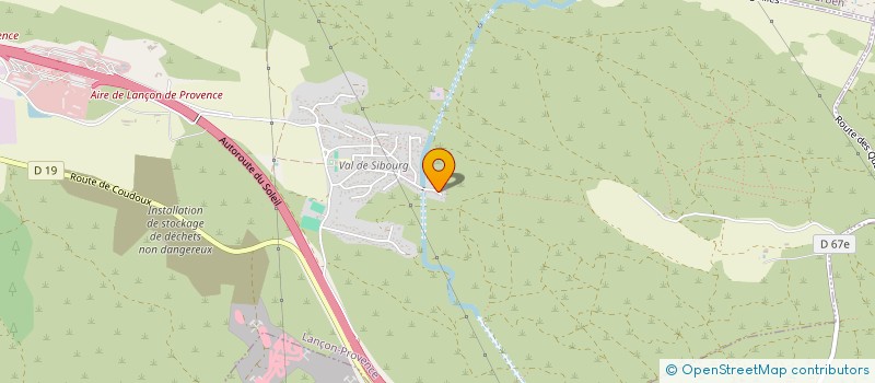 localisation de l'entreprise LES CHENES  LANCON-PROVENCE