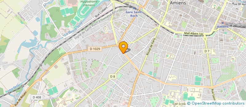 localisation de l'entreprise LES CHENES à AMIENS