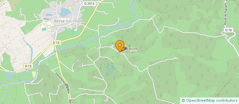 localisation de l'entreprise LES CHENES BLANCS 2019 à BESSE-SUR-ISSOLE
