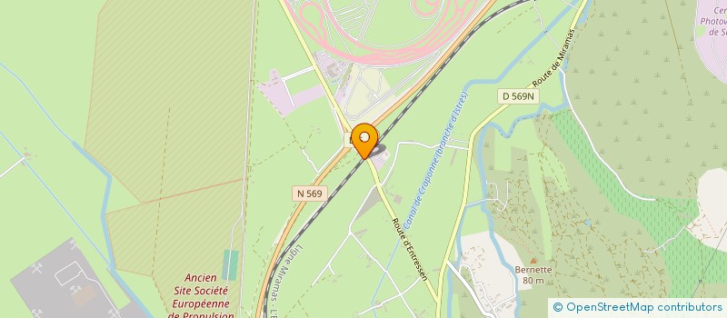 localisation de l'entreprise LES CHENES VERTS à ISTRES