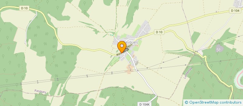 localisation de l'entreprise LES CHENEVIERES  PASQUES