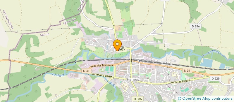 localisation de l'entreprise LES CHENEVIERES DE FISMETTE  NOTRE-DAME-DE-MONTS