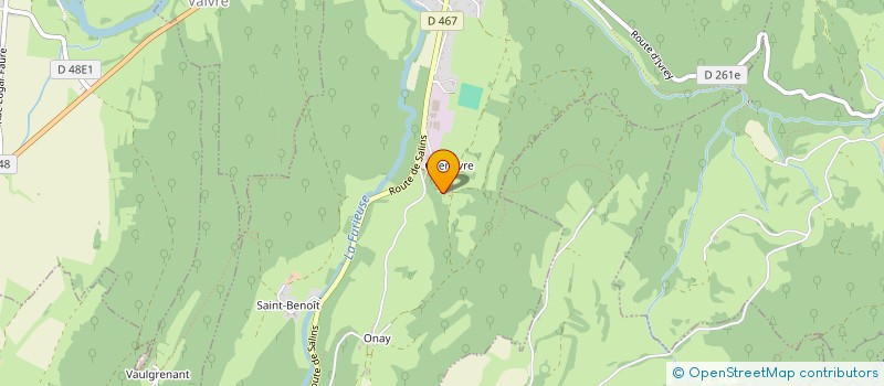 localisation de l'entreprise LES CHENEVRIERS  LA CHAPELLE-SUR-FURIEUSE