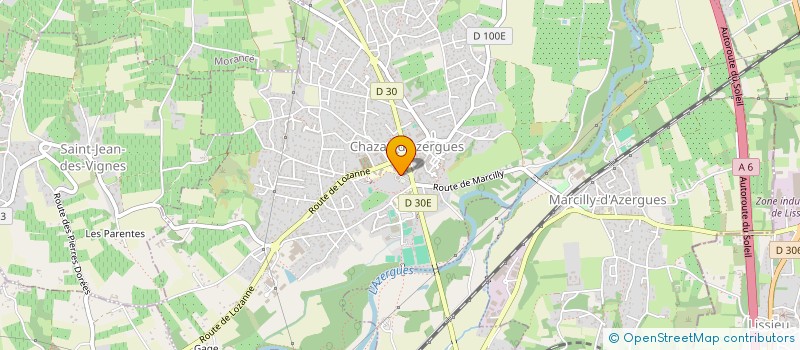 localisation de l'entreprise LES CHERES  LES CHERES