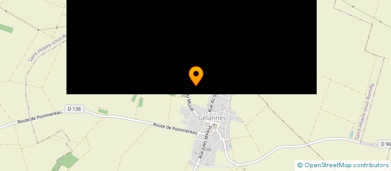 localisation de l'entreprise LES CHERUBINS  GELANNES