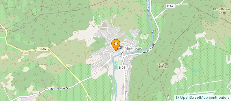 localisation de l'entreprise LES CHEVALETS MAILHACOIS à MAILHAC