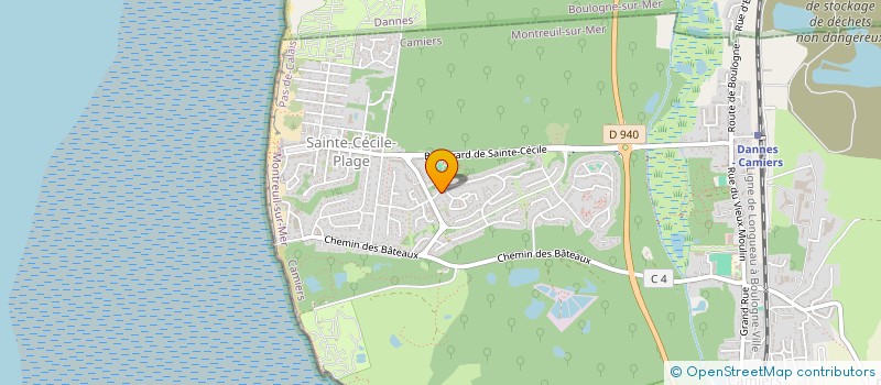 localisation de l'entreprise LES CHEVALIERS  CAMIERS