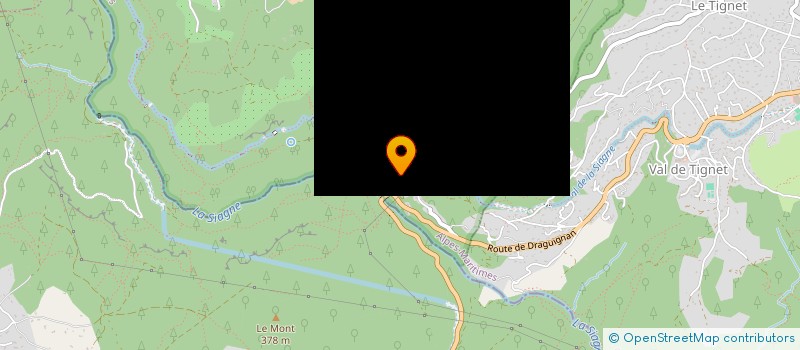 localisation de l'entreprise LES CHEVALIERS DE GAFRANPAL à SAINT-CEZAIRE-SUR-SIAGNE