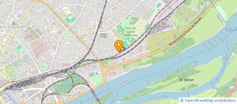 localisation de l'entreprise LES CHEVALIERS DE LA DUCHESSE à NANTES