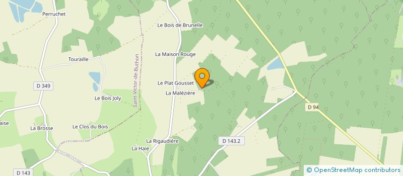 localisation de l'entreprise LES CHEVALIERS NOTRE DAME à MONTIREAU