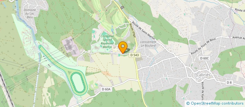 localisation de l'entreprise LES CHEVRES DE CABRIES & COMPAGNIE  BRIGNOLES