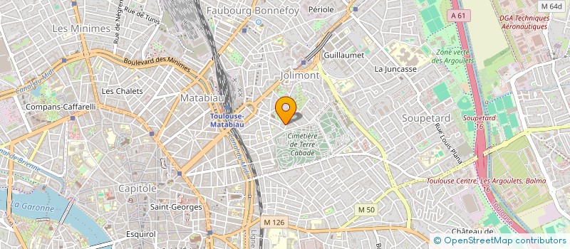 localisation de l'entreprise LES CHICOTIERS à TOULOUSE