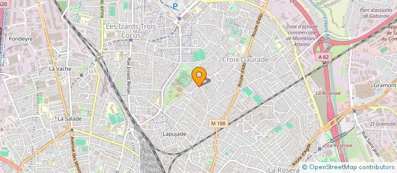 localisation de l'entreprise LES CHIENNES NATIONALES à TOULOUSE