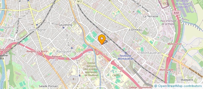 localisation de l'entreprise LES CHIMERES LUDIQUES à TOULOUSE
