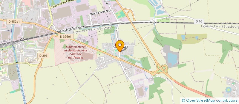 localisation de l'entreprise LES CHIPIZ MAROLLAISES  MAROLLES