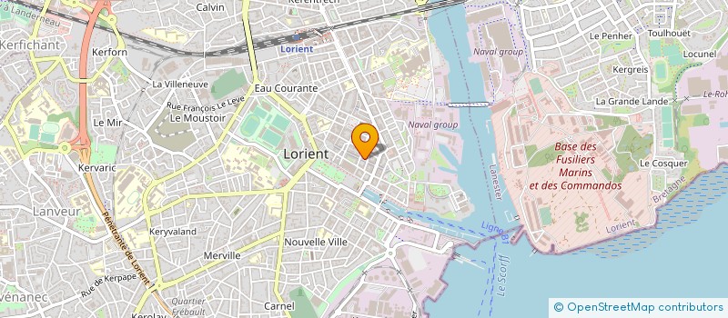 localisation de l'entreprise LES CHOCOLATS ESSONNIENS à LORIENT