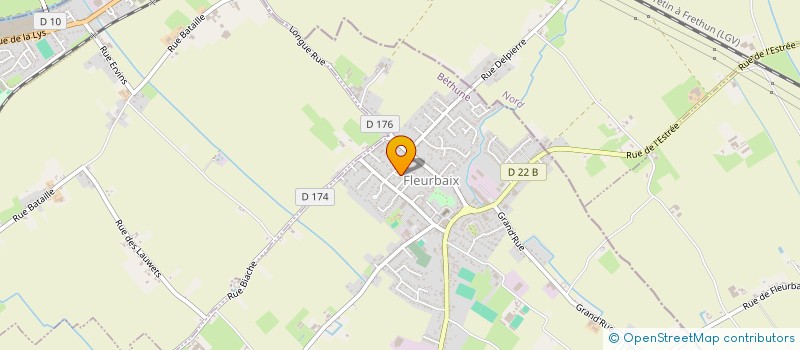 localisation de l'entreprise LES CHOEURS DU JOYEL à FLEURBAIX