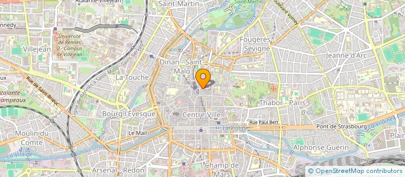 localisation de l'entreprise LES CHOPIN D'ABORD à RENNES