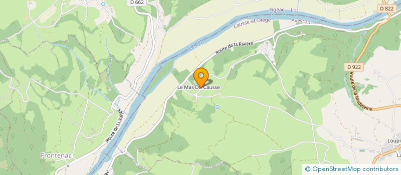 localisation de l'entreprise LES CHOSES DE L'AIR  CASTANET