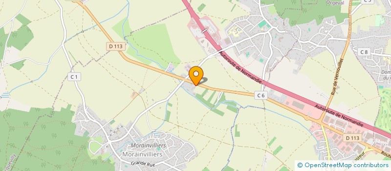 localisation de l'entreprise LES CHOUCHOUTES à ORGEVAL