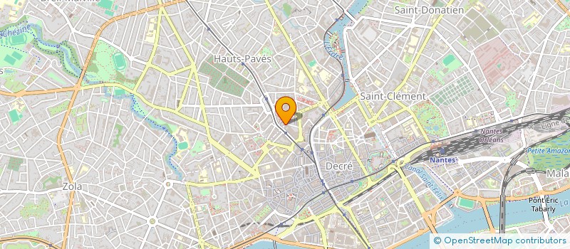 localisation de l'entreprise LES CHOUETTES à NANTES
