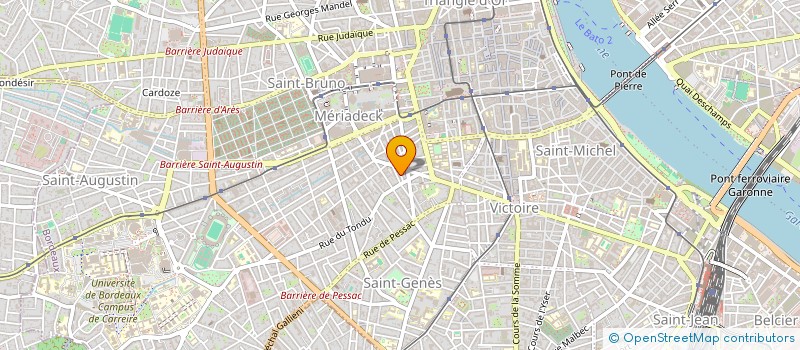 localisation de l'entreprise LES CHOUETTES ENIGMES  BORDEAUX