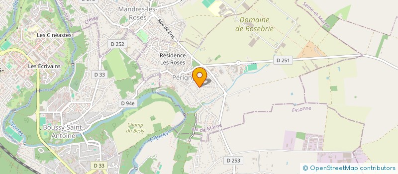 localisation de l'entreprise LES CHOUPISSONS à PERIGNY
