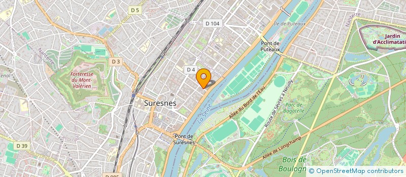 localisation de l'entreprise LES CHRONIQUES DES METIERS à SURESNES